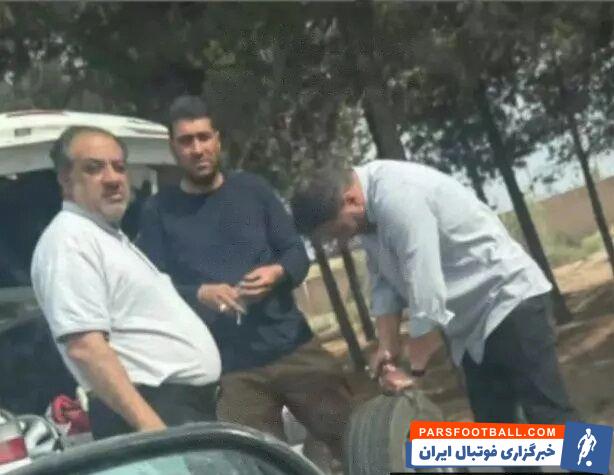 آزادی متهم پرونده فساد فوتبال ایران/ تصویر سهیل مهدی در جاده شکار شد +عکس