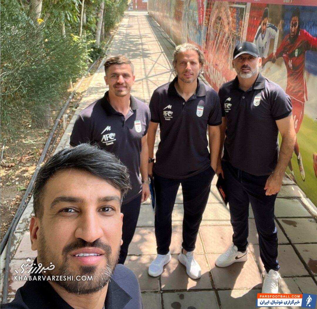 عکس| غفوری پس از توفان انتقاد از استقلال/ وریا سمت پرسپولیسی‌ها!