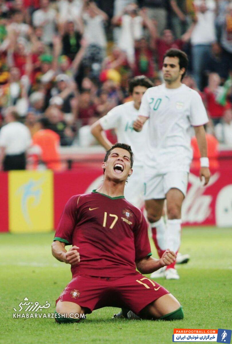 فریم به فریم با اولین گل کریس رونالدو در جام جهانی با شاهکار یحیی گل‌محمدی