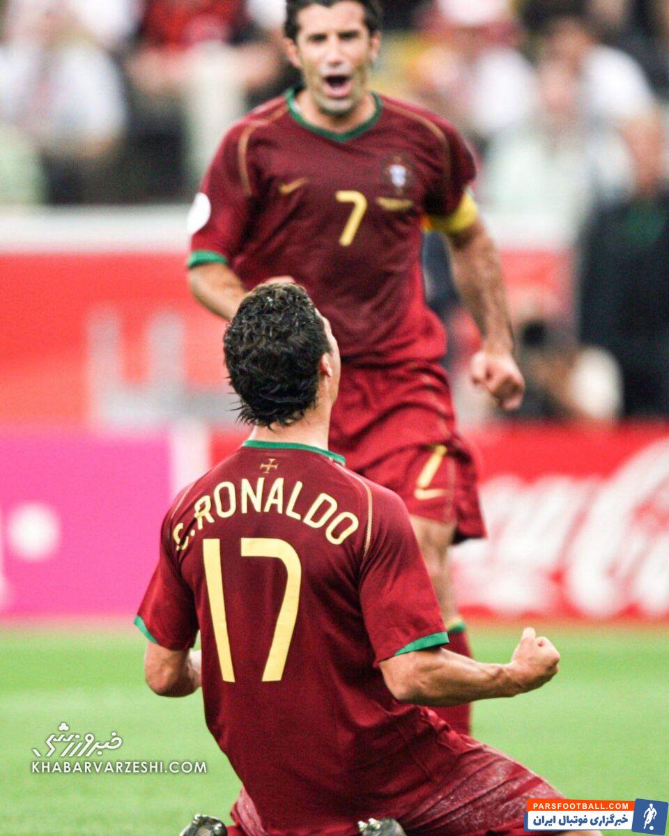 فریم به فریم با اولین گل کریس رونالدو در جام جهانی با شاهکار یحیی گل‌محمدی