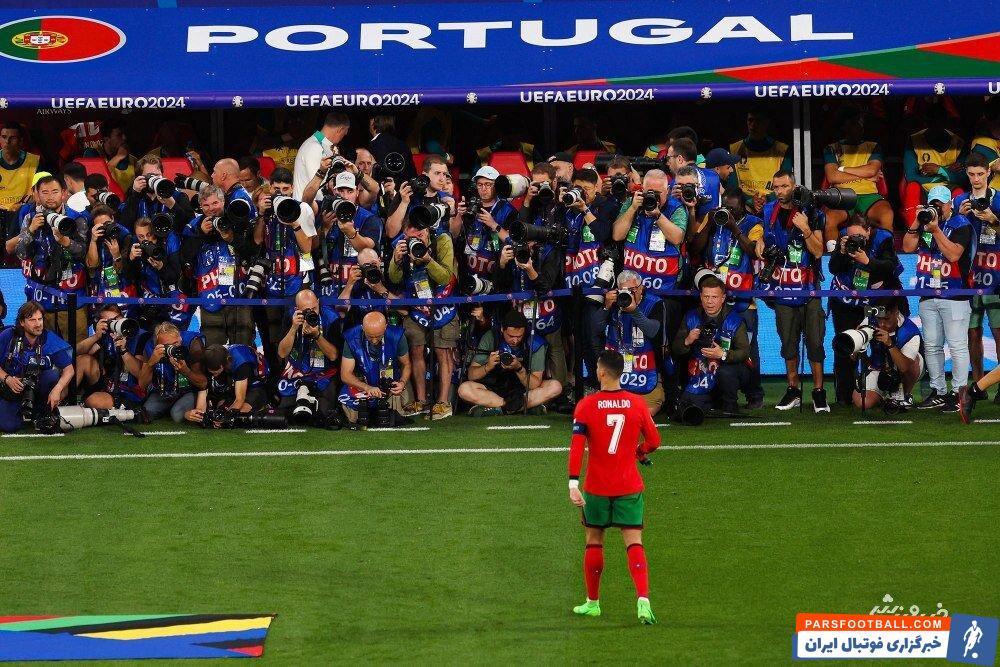 عکس | تمام لنزها به سمت کریستیانو رونالدو!