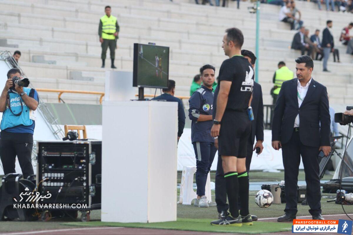 عکس| وقتی VAR برای سپاهان یک گل خرید!