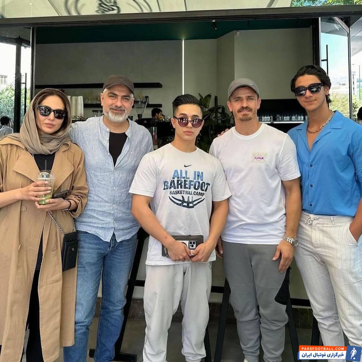 عکس | زوج جذاب سینمایی مهمان وریا غفوری!