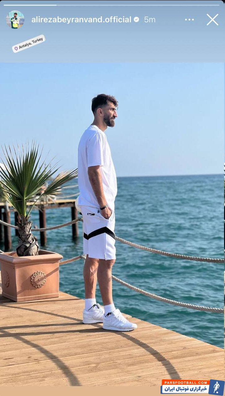 عکس| بیرانوند در ترکیه!