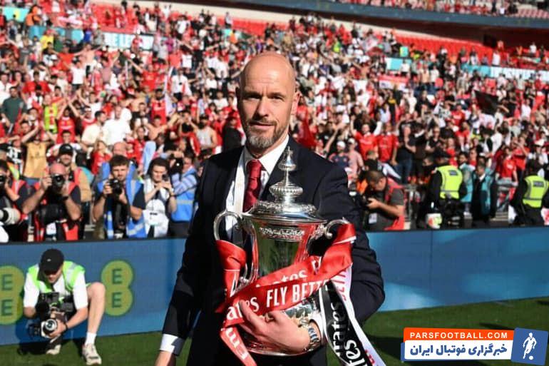 منچستریونایتد ؛ اریک تن هاخ در منچستریونایتد باقی ماند