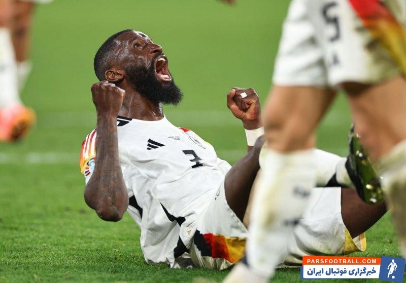 رودیگر ؛ آنتونیو رودیگر ستاره بیچون و چرای تیم ملی آلمان در بازی برابر دانمارک