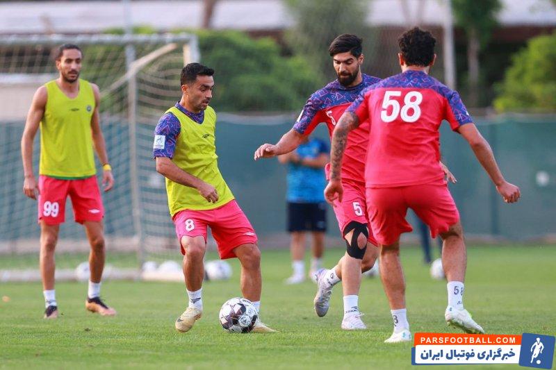 سپاهان ؛ برگزاری تمرین تیم سپاهان با نفرات کامل
