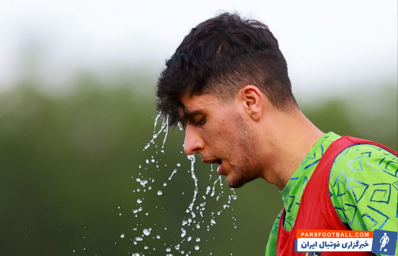 یوسفی ؛ آریا یوسفی با انگیزه بالا در تمرین سپاهان پیش از فینال حذفی