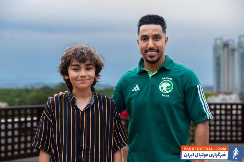 عربستان ؛ سالم الدوسری و اهدای پیراهنش به کودک پاکستانی 