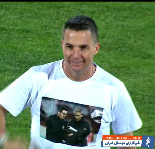 اوسمار ویرا با یاد یحیی گل‌محمدی در جشن قهرمانی پرسپولیس حاضر شد