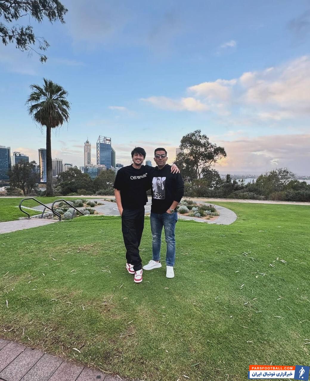 سردار آزمون با آرین قاسمی مترجم پیشین کی روش دیدار کرد