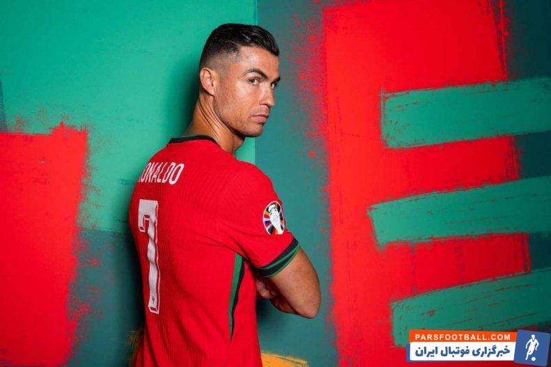 رونالدو ؛ عکس های رسمی یوفا از رونالدو کاپیتان پرتغال 