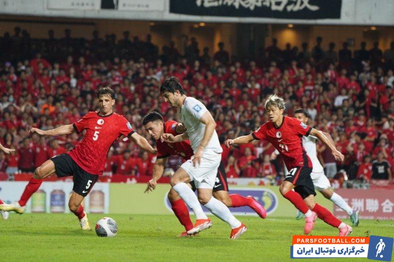 آزمون ؛ هجوم پرشمار مدافعان هنگ کنگ برای مهار توپ آزمون