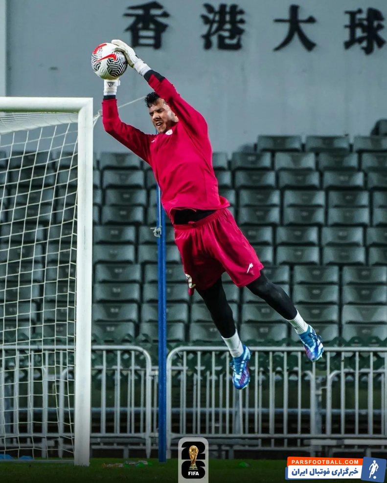 پورحمیدی ؛ پرش بلند حسین پورحمیدی در تمرین تیم ملی