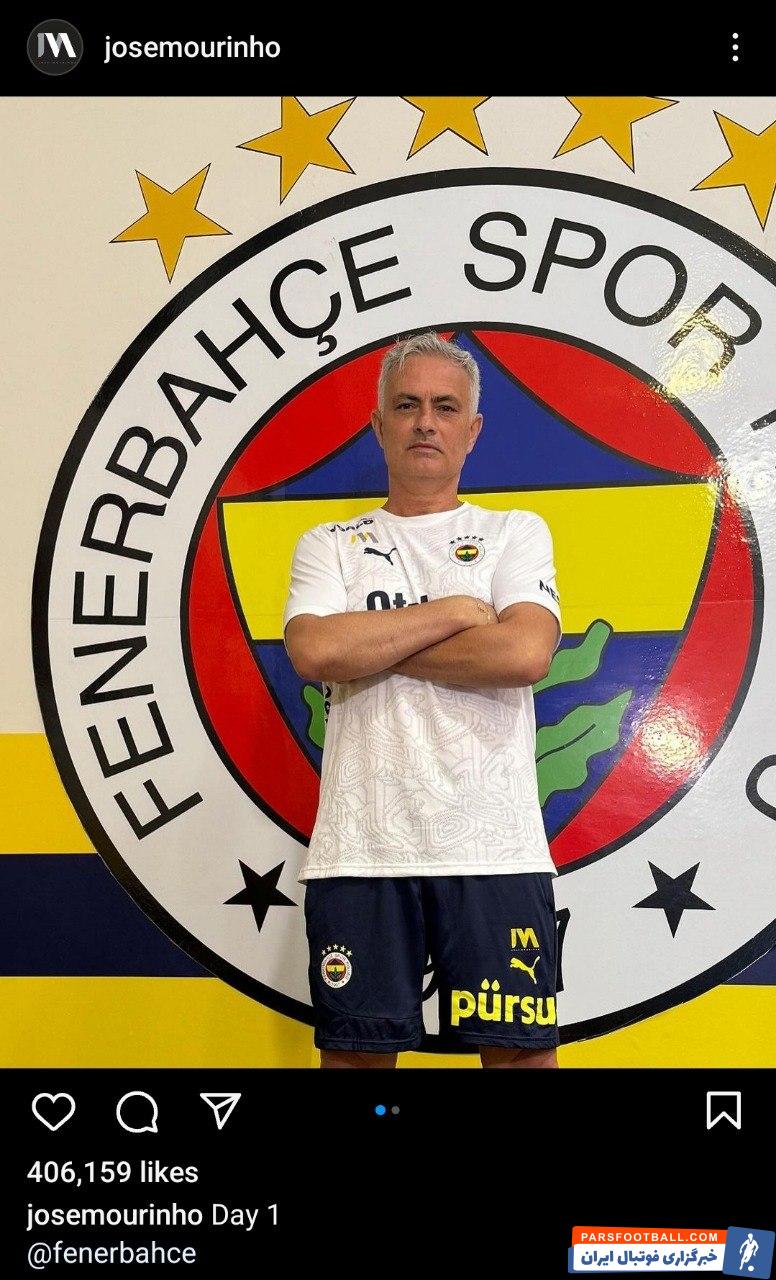 مورینیو ؛ اولین روز حضور ژوزه مورینیو در فنرباغچه 