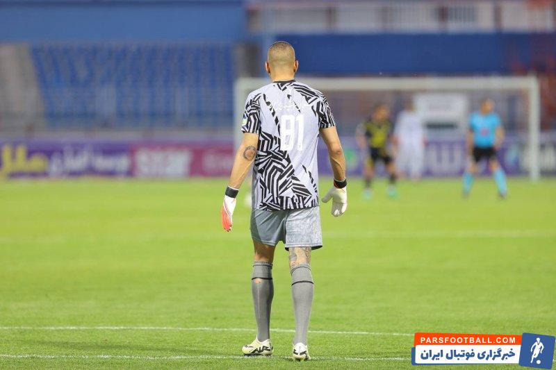 مس رفسنجان ؛ حامد لک در تمرینات تیم فوتبال مس رفسنجان