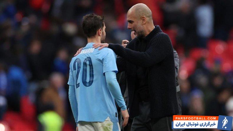 برناردو ؛ پپ گواردیولا : امیدوارم برناردو در منچسترسیتی، کنار ما بماند