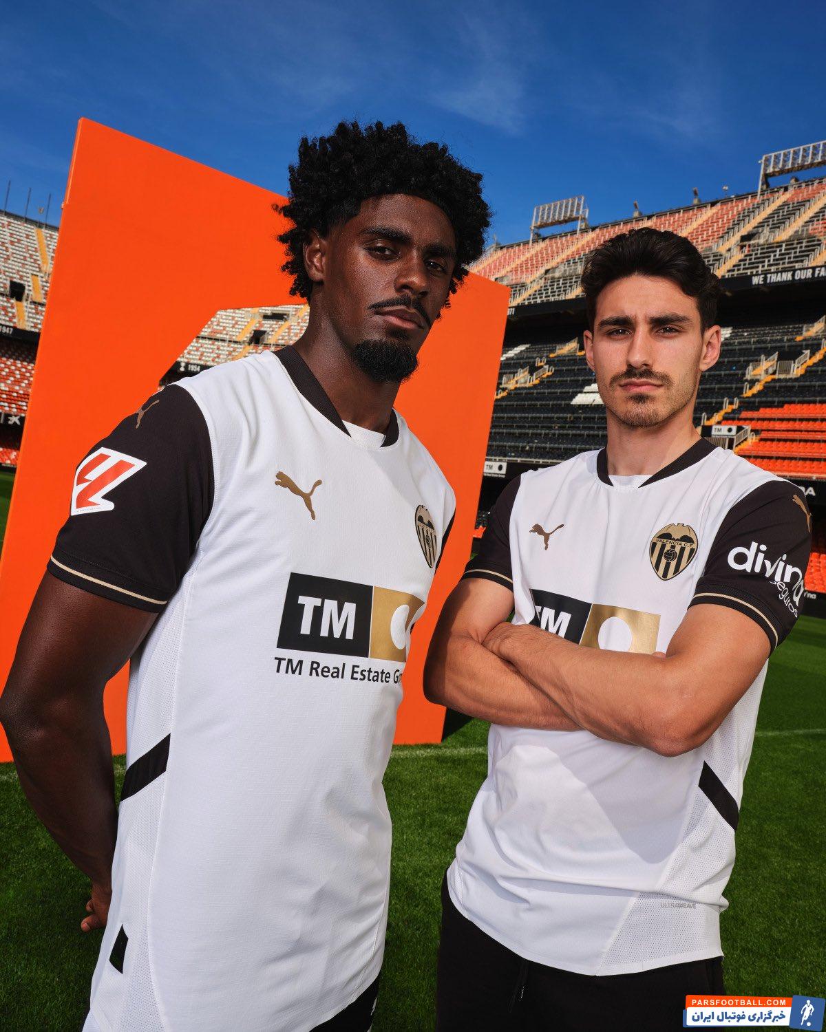 والنسیا ؛ پیراهن های باشگاه والنسیا برای فصل 25-2024