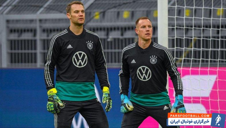 نویر ؛ بررسی آماری کیکر از مقایسه مانوئل نویر و مارک آندره تراشتگن