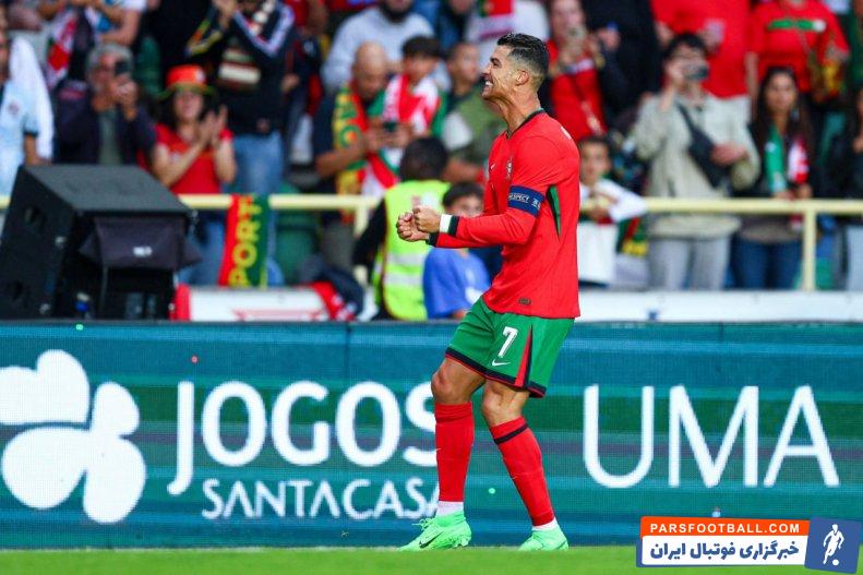 رونالدو ؛ شادی های گل رونالدو پس از دبل برابر ایرلند در بازی دوستانه