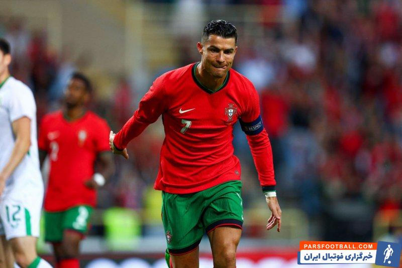 رونالدو ؛ شادی های گل رونالدو پس از دبل برابر ایرلند در بازی دوستانه