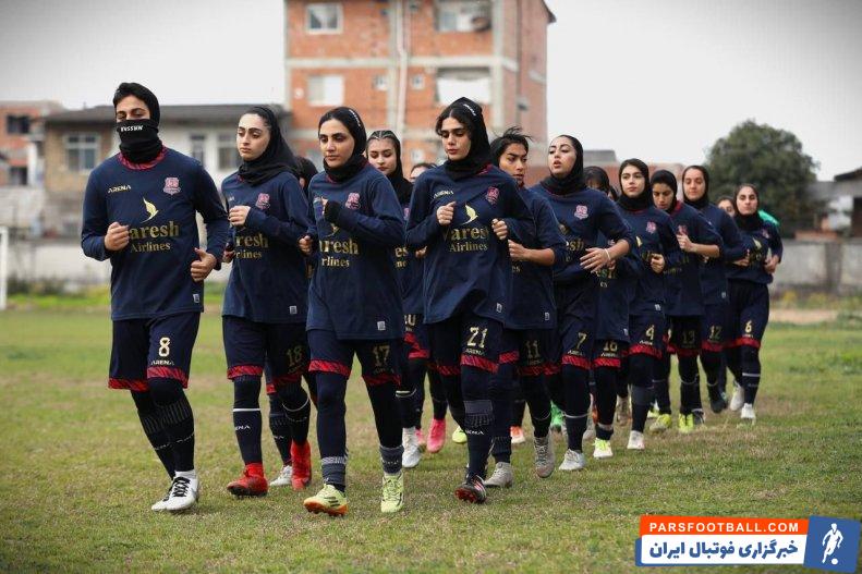 نساجی ؛ تیم بانوان نساجی مازندران آماده شرکت در لیگ دو