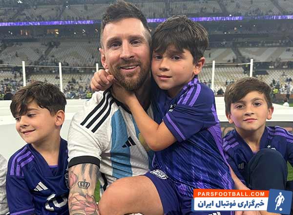 مسی ؛ حضور پسران مسی در آمریکا برای دیدن دنیای جادویی هری پاتر