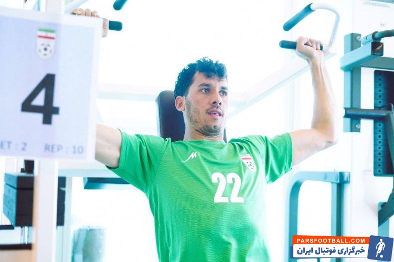 نیازمند ؛ تمرینات پیام نیازمند و حسینپورحمیدی در تیم ملی