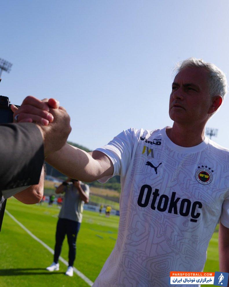 مورینیو ؛ اولین تمرین فنرباغچه تحت هدایت ژوزه مورینیو 