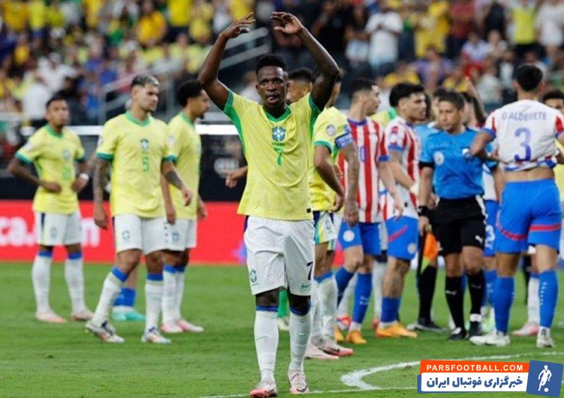 برزیل ؛ وینیسیوس جونیور: میتوانم برای کمک به تیم ملی کشورم بسیار پیشرفت کنم