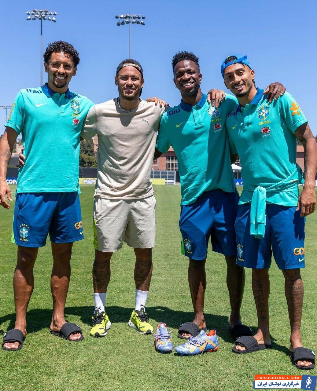 نیمار ؛ حضور نیمار جونیور در اردوی تیم ملی برزیل