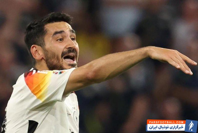 آلمان ؛ ایلکای گوندوگان : کمی خوش شانس بودیم که دانمارک را بردیم