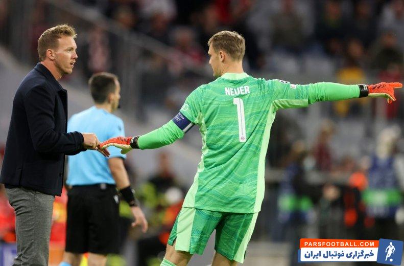 آلمان ؛ یولیان ناگلزمان : اجازه نمیدهد هیچ حرفی درباره گلر آلمان مطرح شود