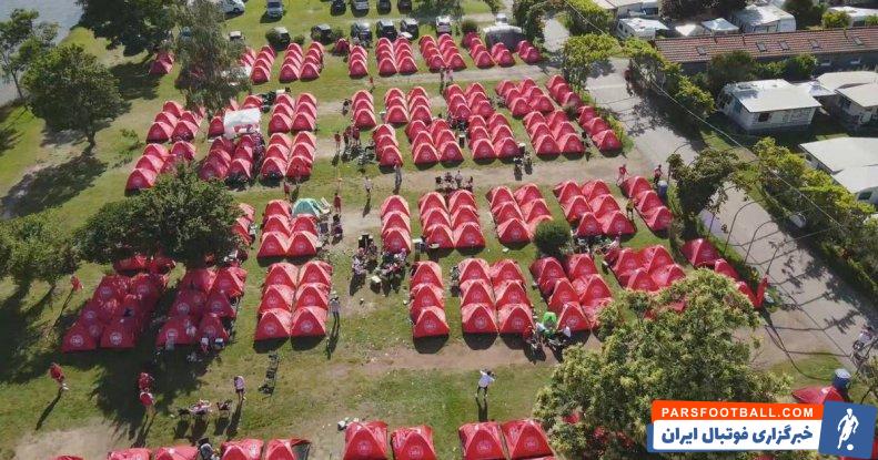 دانمارک ؛ حضور 1000 هوادار دانمارکی در کمپینگ باد دورکهایم در یورو 2024