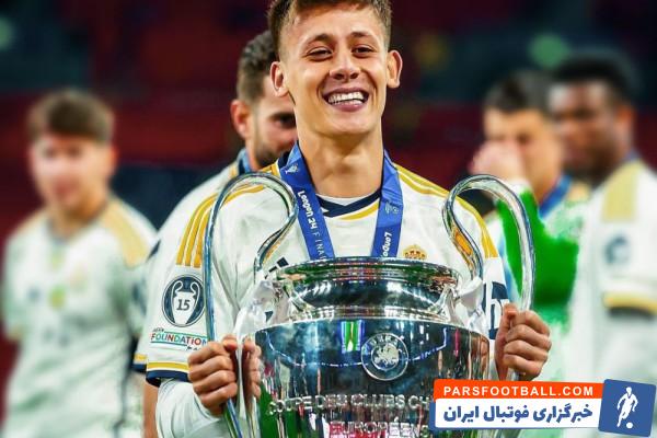 گولر ؛ آردا گولر با استوک های حک شده تاریخ قهرمانی در لیگ قهرمانان با رئال مادرید