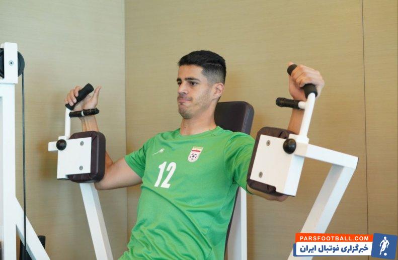 نیازمند ؛ تمرینات پیام نیازمند و حسینپورحمیدی در تیم ملی