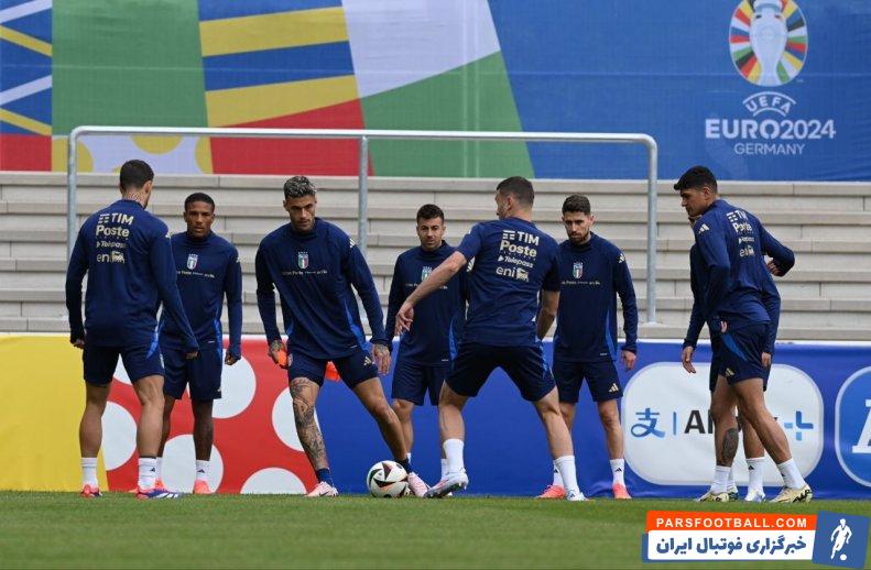 اسپالتی ؛ تمرینات سخت لوچانو اسپالتی برای بازیکنان ایتالیا 