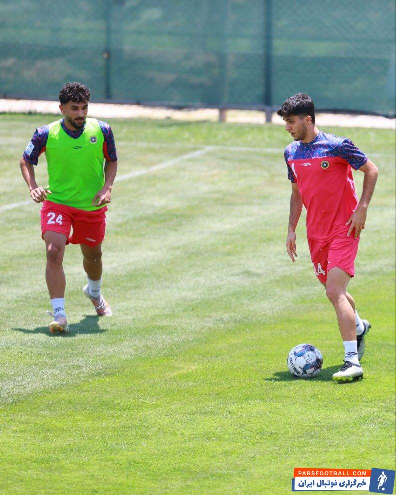 یوسفی ؛ آریا یوسفی با انگیزه بالا در تمرین سپاهان پیش از فینال حذفی