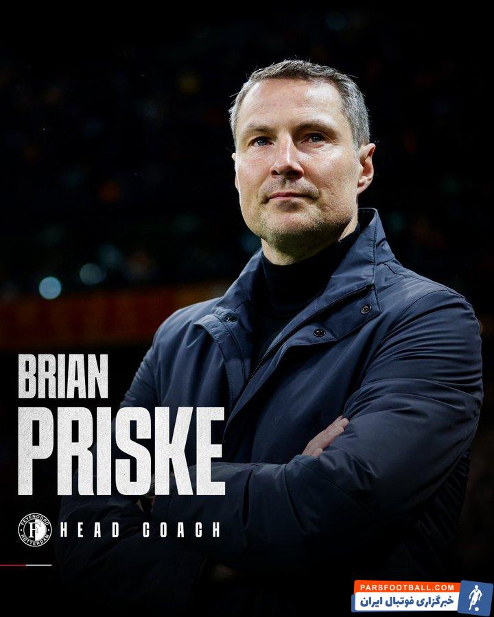 فاینورد ؛ ‏برایان پریسکه سرمربی جدید فاینورد شد 