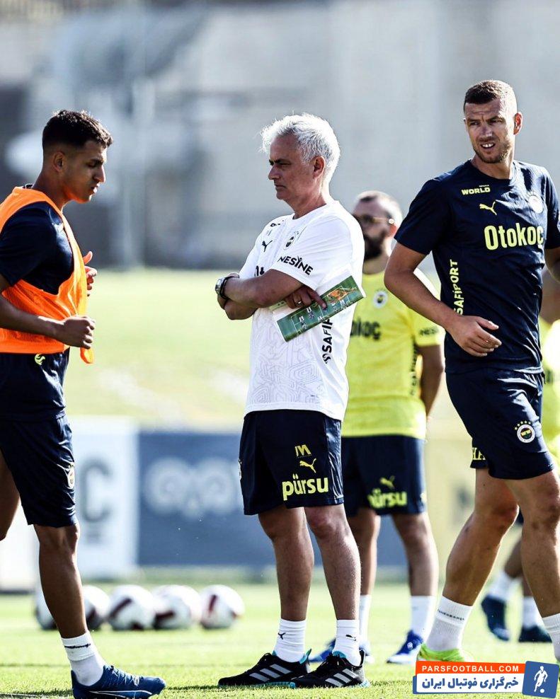 مورینیو ؛ اولین تمرین فنرباغچه تحت هدایت ژوزه مورینیو 