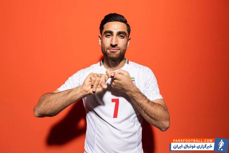 جهانبخش با انگیزه بالا در تمرین تیم ملی