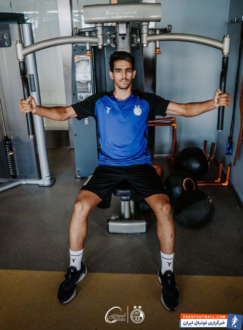 اسلامی ؛ محمدحسین اسلامی با انگیزه بالا در تمرین استقلال