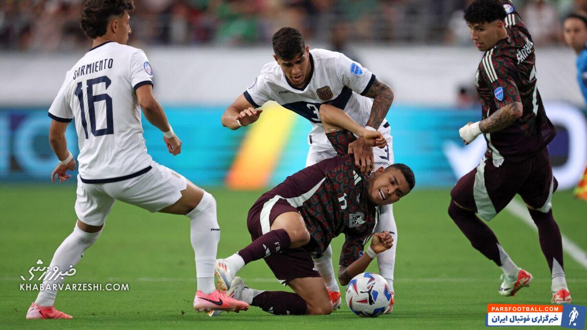 صدرنشین غیرمنتظره در کوپا آمریکا/ مکزیک حذف شد!