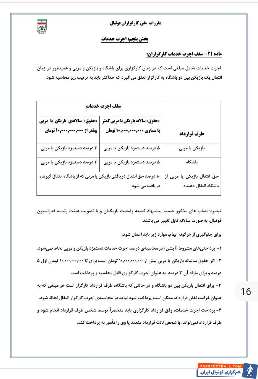 ابلاغ قوانین سخت گیرانه فدراسیون فوتبال برای دلالان