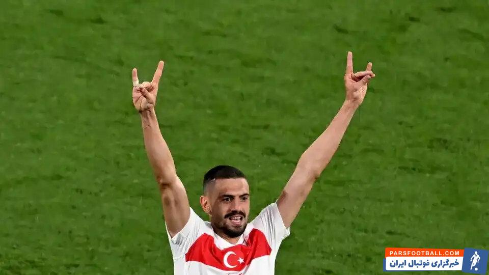 عکس| شادی گل جنجالی مدافع ترکیه کار دستش می دهد؟