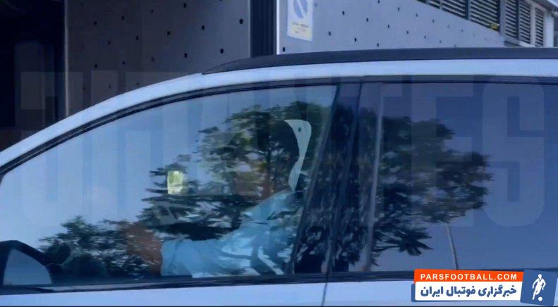 تیاگو ؛ تصویری از ورود تیاگو آلکانتارا به مجموعه تمرینی بارسلونا