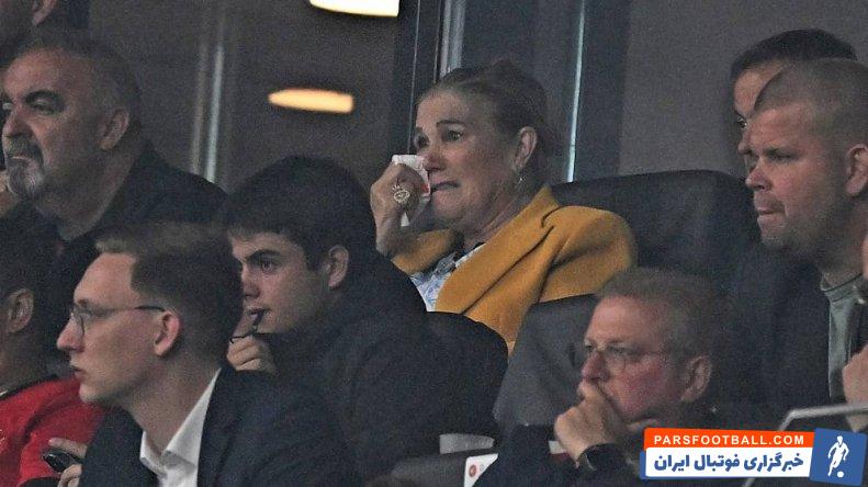 پرتغال ؛ اشک های مادر رونالدو پس از دیدن چهره گریان پسرش