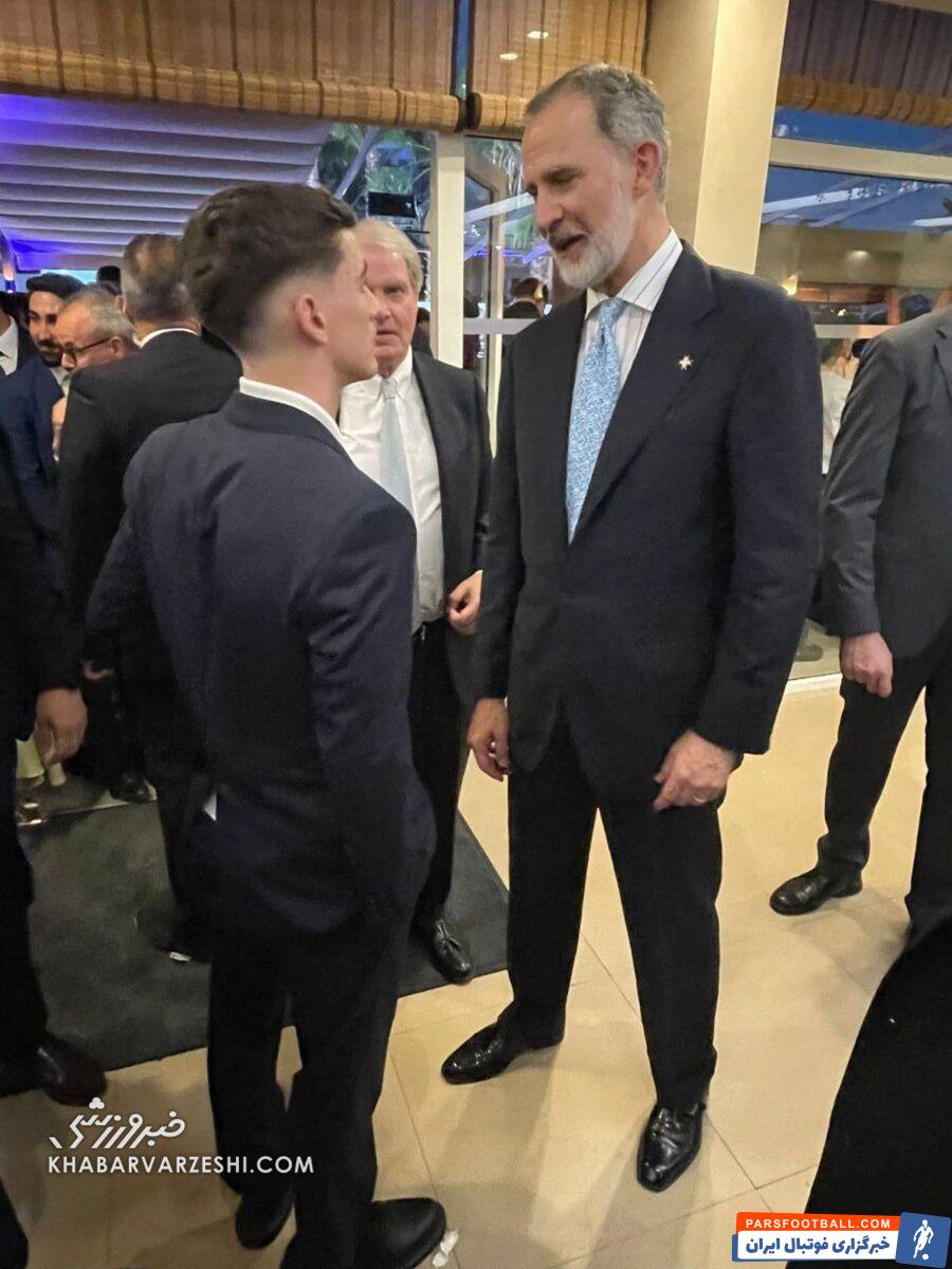 پیام پادشاه اسپانیا به گاوی؛ به آلمان برو! +تصاویر