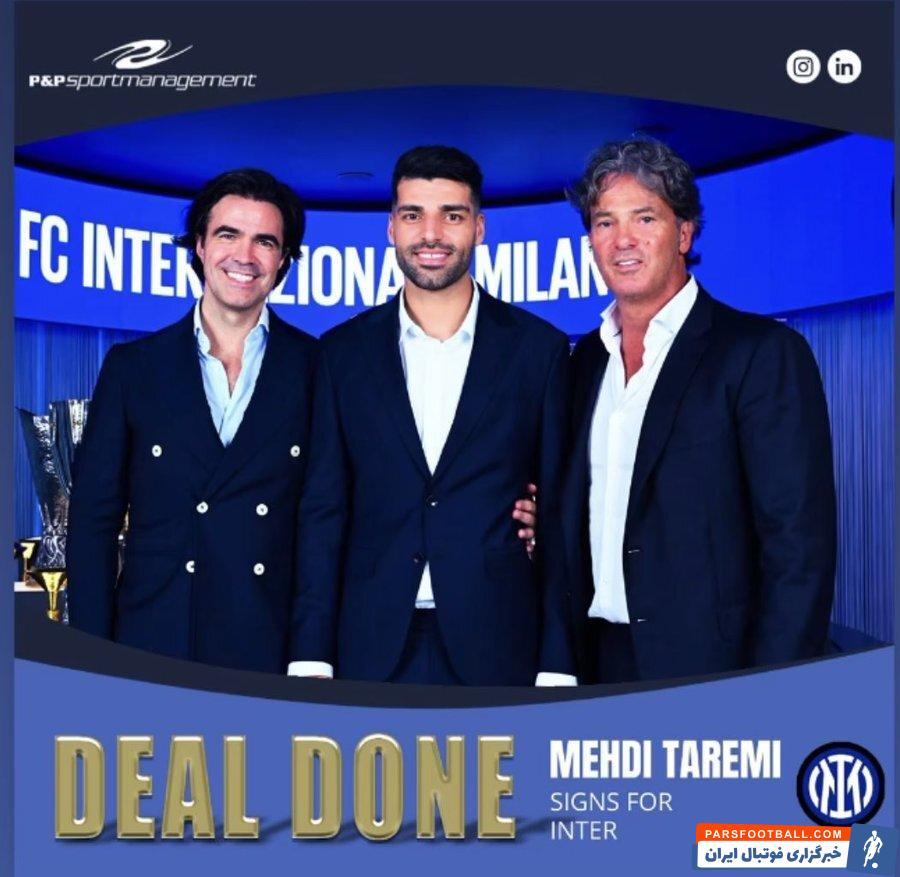 معمای جالب اینتر برای معرفی طارمی/پوسترهای پسر ایرانی در رسانه‌ها