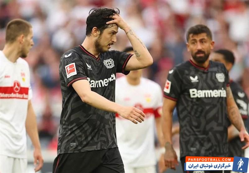 سردار آزمون از فهرست بازیکنان لورکوزن خط خورد